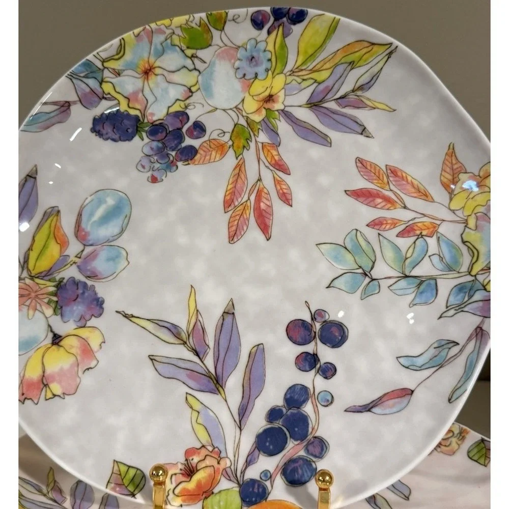 4 Grace Teaware Floral Fruit 10